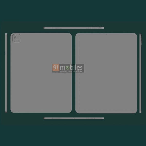 Новый iPad Pro со всех сторон: рендеры на основе чертежей