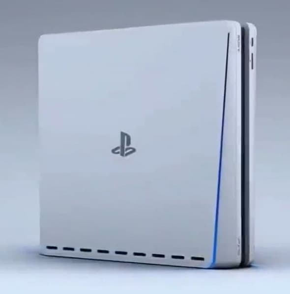 А вы бы купили такую PlayStation 5? PlayStation 5 Slim позирует на видео