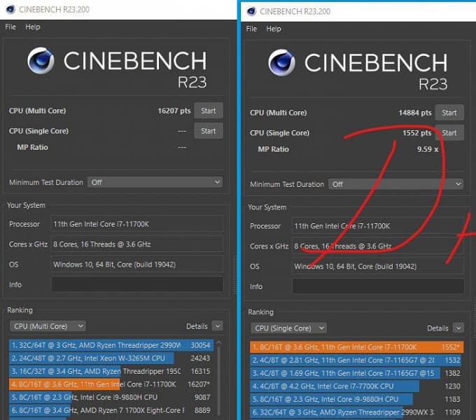 Пользователи уже начали получать купленные Core i7-11700K, хотя до официального старта продаж ещё месяц