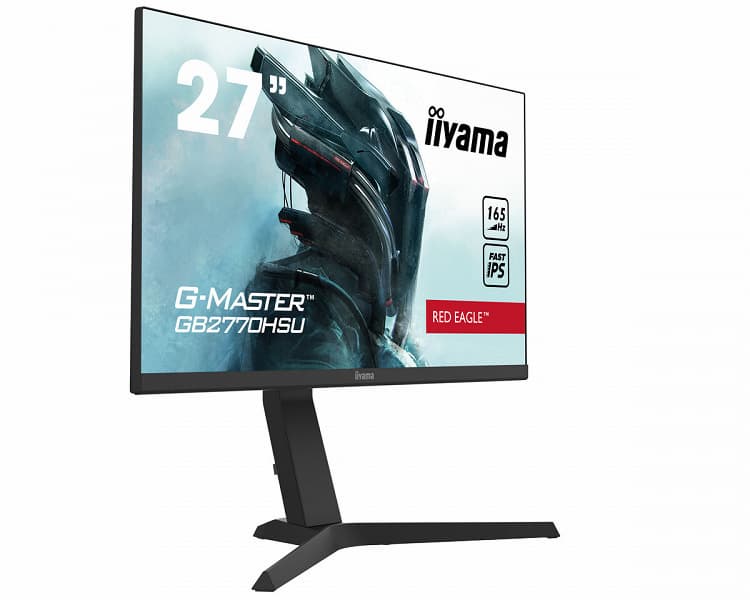 Экраны игровых мониторов iiyama G-Masters Red Eagle GB2470HSU и GB2770HSU различаются размером, но не разрешением