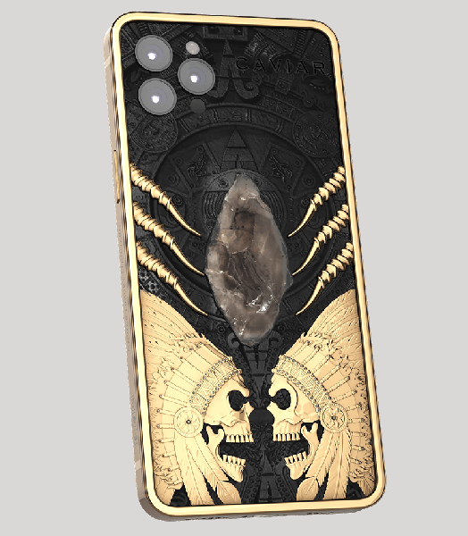 В России выпустили «апокалиптичный» ?iPhone 12 Pro с наконечником копья древних тольтеков