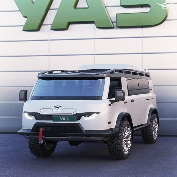 УАЗ показал совершенно новую «Буханку» на рендерах