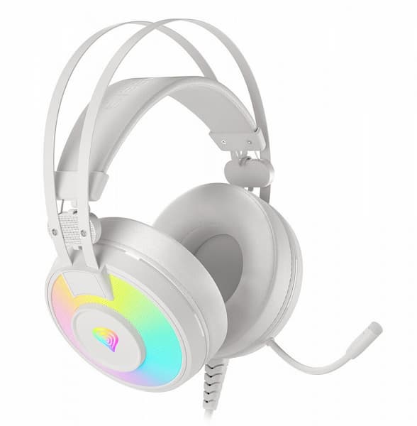 В игровой гарнитуре Genesis Neon 600 RGB White используются 50-миллиметровые излучатели
