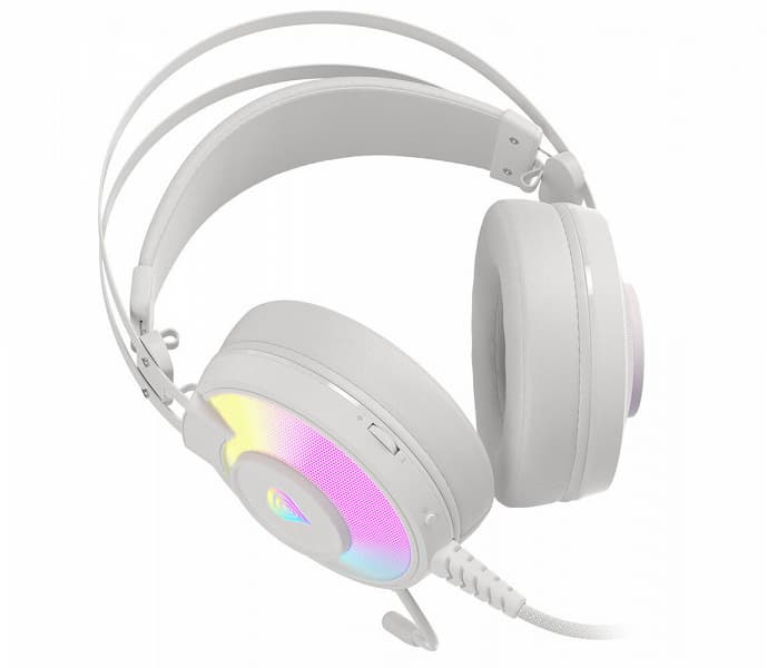 В игровой гарнитуре Genesis Neon 600 RGB White используются 50-миллиметровые излучатели