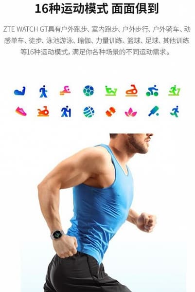 Экран AMOLED, GPS, датчики ЧСС и SpO2 в корпусе массой 30 граммов. Это новые умные часы ZTE Watch GT