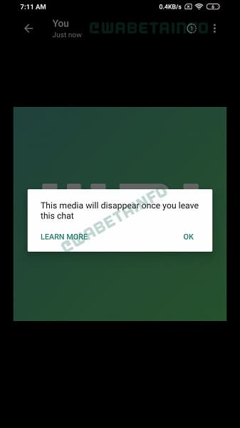 WhatsApp тестирует новую «бесполезную» функцию: исчезающие фото тестируются для Android и iPhone
