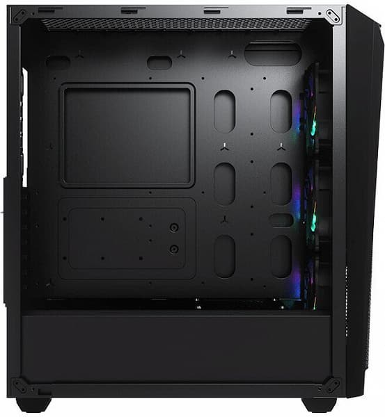 Особенностью корпуса Cougar MX660 Mesh RGB-L является объемная передняя панель из сетки