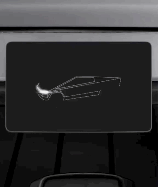 Уволившийся дизайнер Tesla показал «секретный» интерфейс футуристичного пикапа Cybertruck