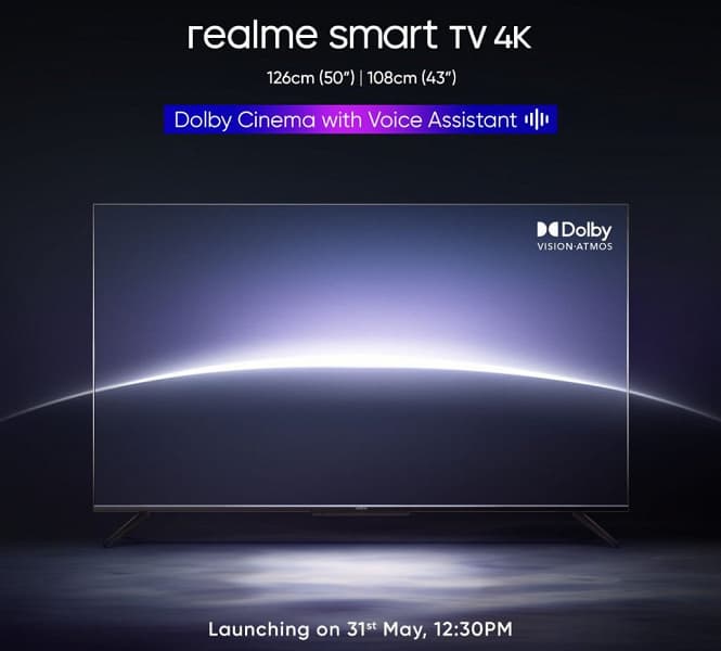 Анонсированы новые 4K-телевизоры Realme Анонсированы новые 4K-телевизоры Realme