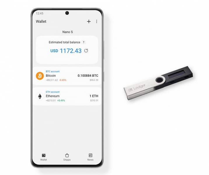 Samsung встроила в свои смартфоны поддержку аппаратных криптовалютных кошельков