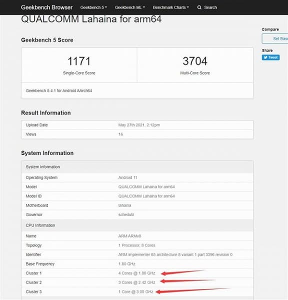 Snapdragon 888 Pro уже реальность. Новая флагманская платформа Qualcomm протестирована в Geekbench