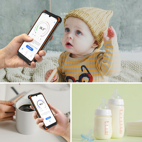 Неубиваемый смартфон с батареей на 8500 мА•ч, NFC и термометром Doogee S86 Pro предлагают с огромной скидкой первым покупателям