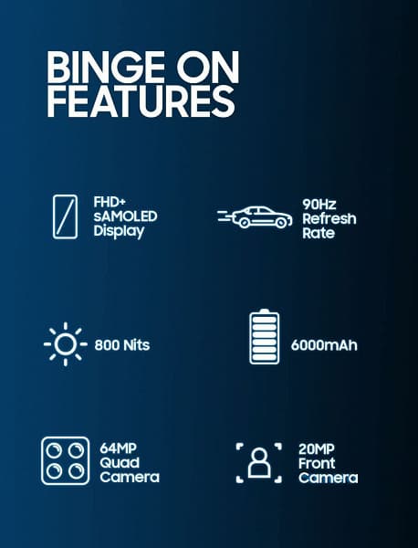6000 мАч, 90 Гц и 64 Мп. Подтверждены характеристики нового монстра автономности Samsung Galaxy M32