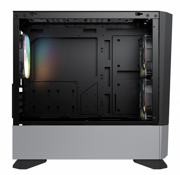 Корпус Cougar MG140 Air RGB комплектуется двумя 140-миллиметровыми вентиляторами и одним 120-миллиметровым