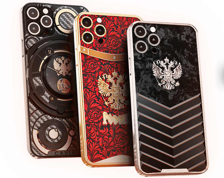 В России выпустили iPhone 12 с механическими часами на корпусе