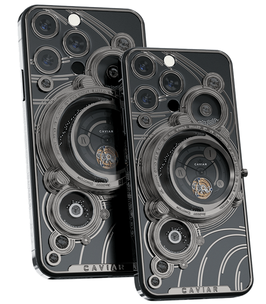 В России предлагают заказать iPhone 13 с механическими и песочными часами