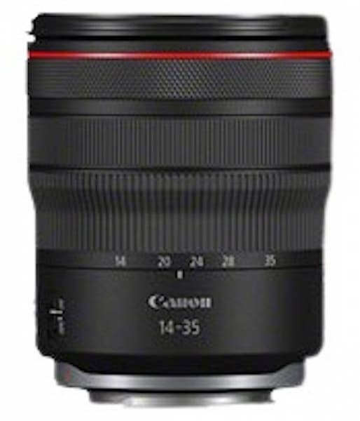 Появилось первое изображение объектива Canon RF 14-35mm f/4L IS USM