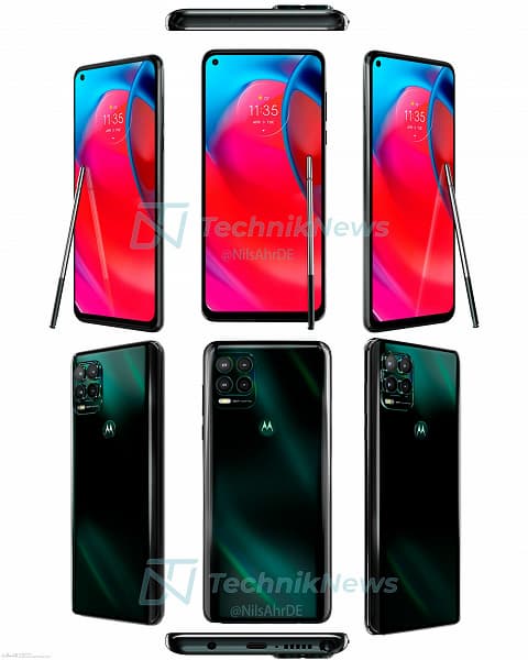 Американский бренд, стилус, 5G и огромный экран. Motorola Moto G Stylus 5G почти полностью рассекречен до анонса