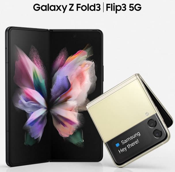 Так флагманы Samsung Galaxy Z Fold 3 и Galaxy Z Flip 3. Надежный источник опубликовал качественные рендеры смартфонов