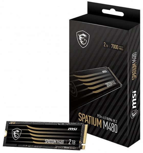 Представлены потребительские SSD MSI Spatium