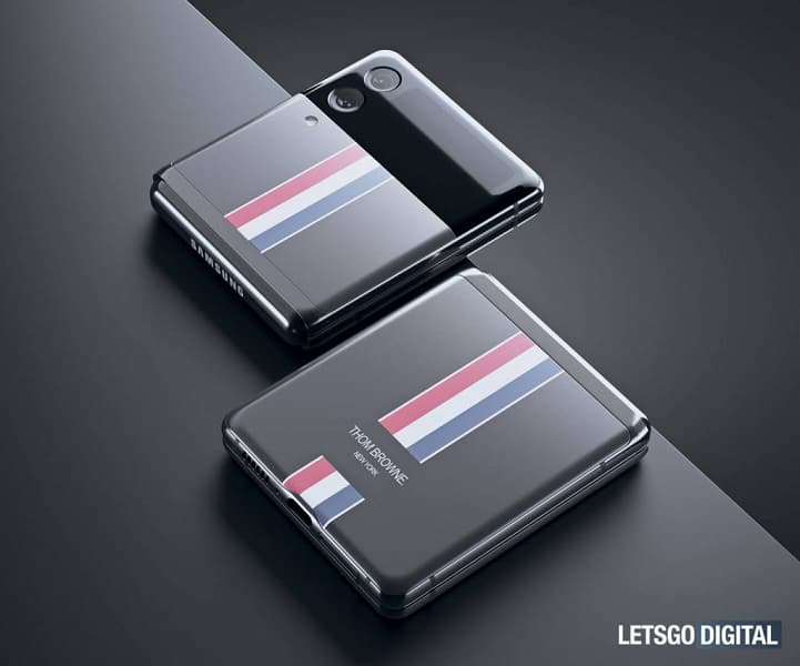 Самый дорогой Samsung Galaxy Z Flip3 показали на концептуальных рендерах. Это Galaxy Z Flip3 Thom Browne Edition за 2000 долларов