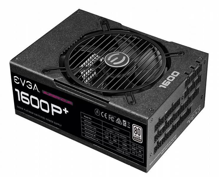 В серию EVGA SuperNOVA P+ вошли блоки питания мощностью 1300 и 1600 Вт