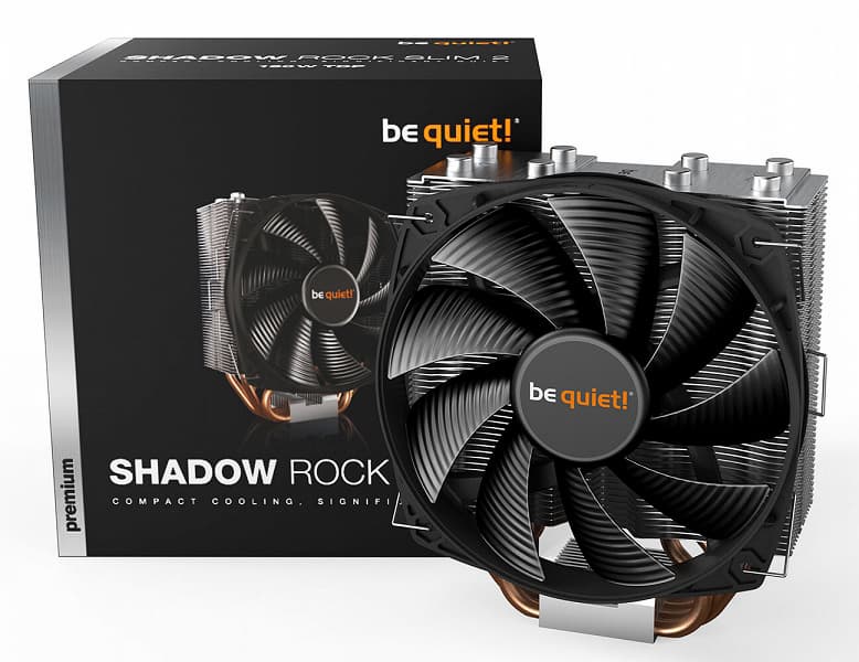 Анонсированы продажи процессорной системы охлаждения be quiet! Shadow Rock Slim 2