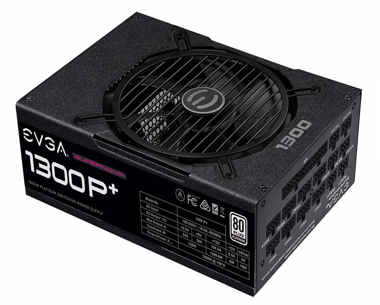 В серию EVGA SuperNOVA P+ вошли блоки питания мощностью 1300 и 1600 Вт