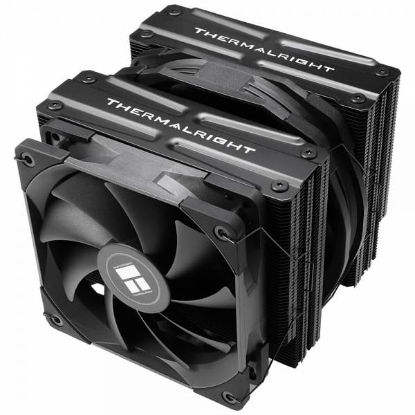 Конструкция системы охлаждения Thermalright Frost Spirit 140 Black V3 включает четыре тепловые трубки диаметром 8 мм Конструкция системы охлаждения Thermalright Frost Spirit 140 Black V3 включает четыре тепловые трубки диаметром 8 мм