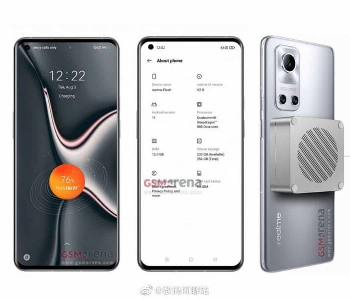 Магнитная зарядка как у iPhone 12: новые подробности и изображения Realme Flash