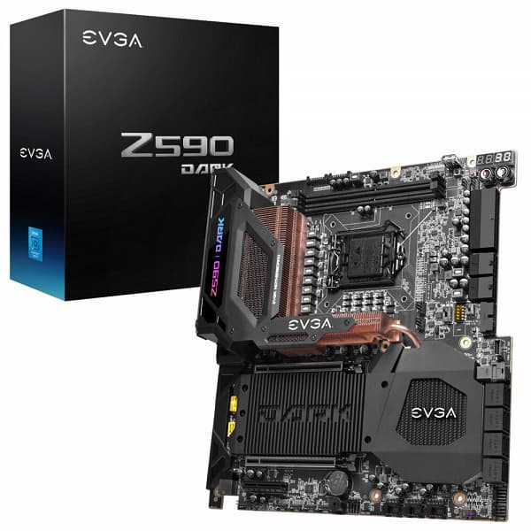 Представлена системная плата EVGA Z590 Dark