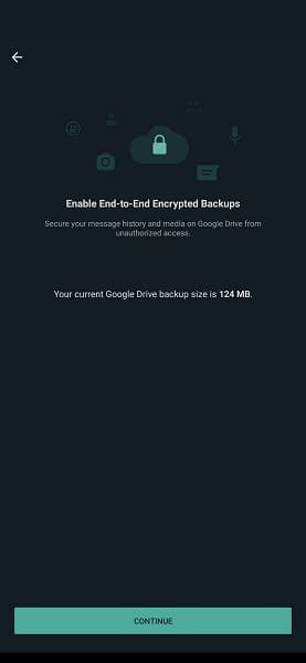 В WhatsApp начали тестировать зашифрованные облачные копии чатов