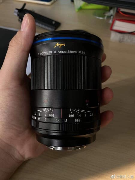 Появились новые сведения об объективе Laowa FF II Argus 35mm F0.95, включая цену