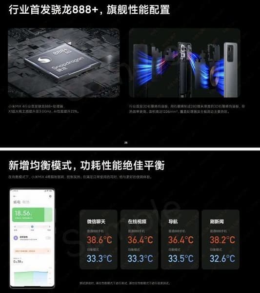 Невидимая фронтальная камера, Snapdragon 888 Plus, 108 Мп, 4500 мА·ч, UWB и 120 Вт. В Сеть слили скриншот страницы с полными характеристиками Xiaomi Mi Mix 4