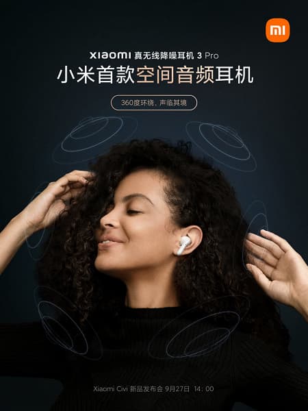 Mi True Wireless Earphones 3 Pro – первые полностью беспроводные наушники Xiaomi с поддержкой пространственного звучания