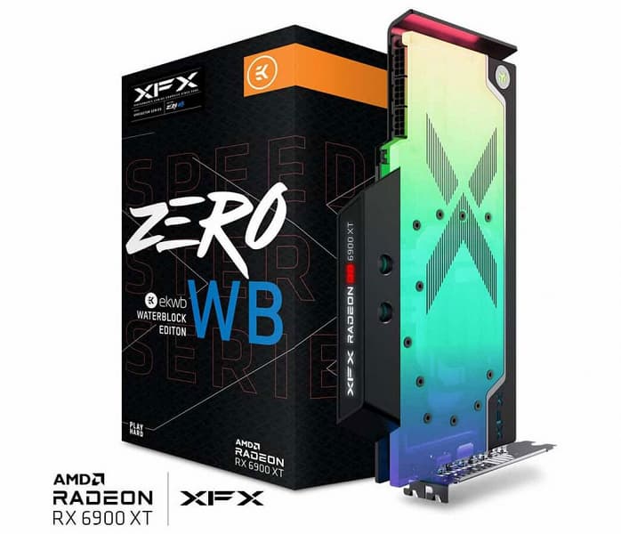 Представлена видеокарта XFX Radeon RX 6900 XT Speedster Zero WB