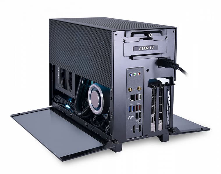 Корпус Lian Li Q58 рассчитан на платы типоразмера mini-ITX