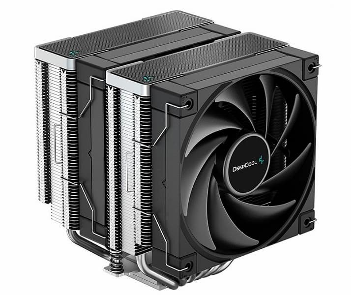 Процессорная система охлаждения Deepcool AK620 весит 1,45 кг