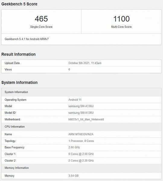 MediaTek Dimensity 700, Android 11, 5000 мА·ч и 50 Мп. Подтверждены ключевые характеристики Galaxy A13 5G – самого доступного смартфона Samsung с поддержкой 5G