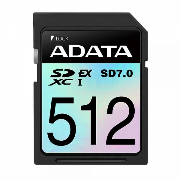 Компания Adata представила карты памяти Premier Extreme SDXC SD 7.0 Express Card