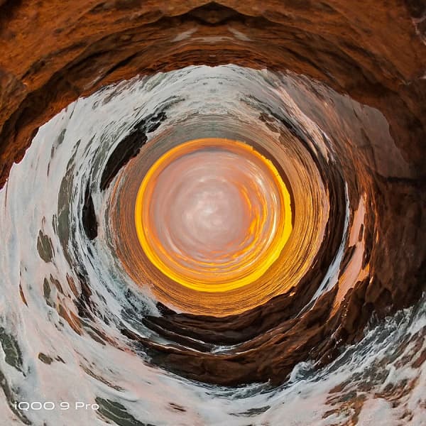 Первые фото на «рыбий глаз» смартфона iQOO 9 Pro