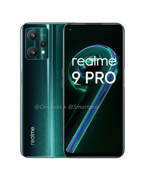Realme 9 Pro и Realme 9 Pro+ 5G показали на качественных изображениях в разных цветах