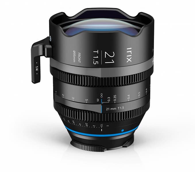 В зависимости от варианта, кинообъектив Irix Cine 21mm T1.5 стоит 1195 или 1295 евро