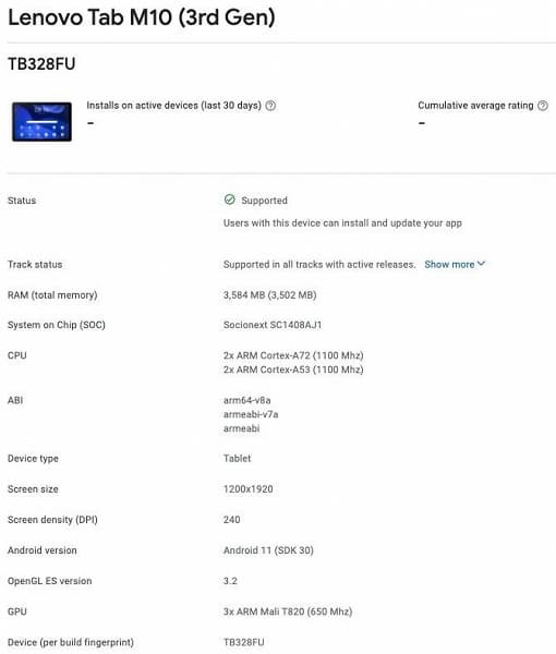 Бюджетный планшет на платформе, о которой ничего не знает даже Google. Новый Lenovo Tab M10 получит очень странную и старую SoC