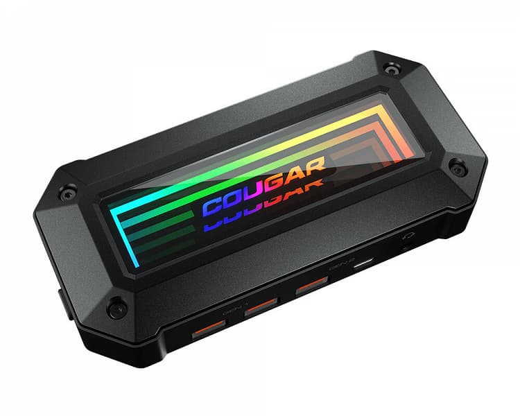 Док-станция Cougar DS10 украшена полноцветной подсветкой