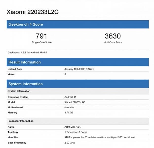 13 Мп, MediaTek Helio G25 и 4 ГБ оперативной памяти дешево. Xiaomi Redmi 10A протестировали в Geekbench и FCC 13 Мп, MediaTek Helio G25 и 4 ГБ оперативной памяти дешево. Xiaomi Redmi 10A протестировали в Geekbench и FCC