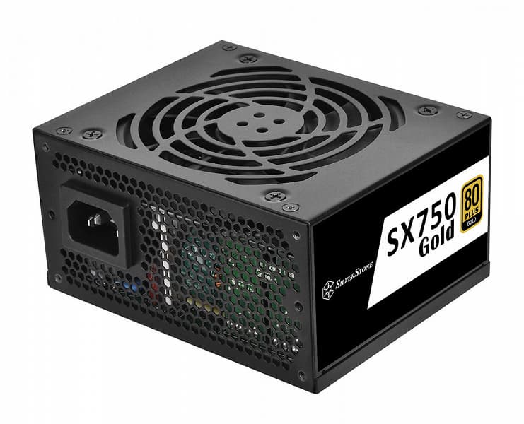 Блок питания SilverStone SX750 Gold выполнен в типоразмере SFX