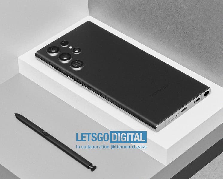 Samsung Galaxy S22 Ultra позирует в руках на живых фото перед завтрашним анонсом