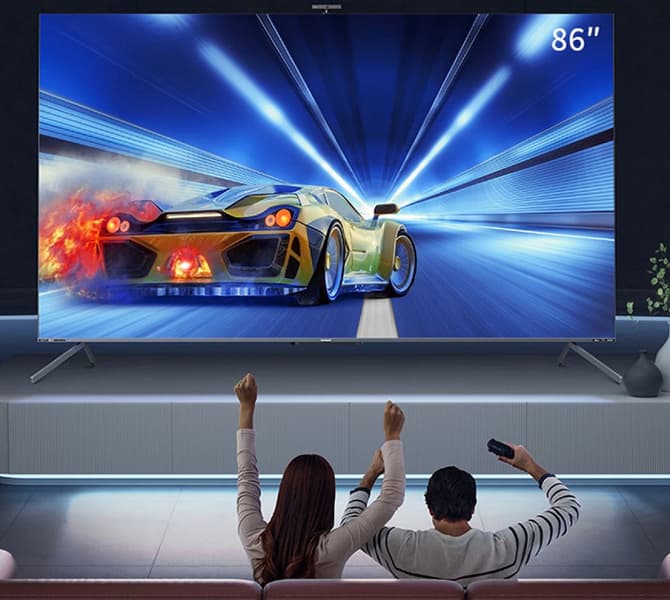 86 дюймов, 4К, 120 Гц, 5 динамиков, выдвижная веб-камера. Sharp представила игровой ТВ Aquos V Series 86-inch Gaming TV