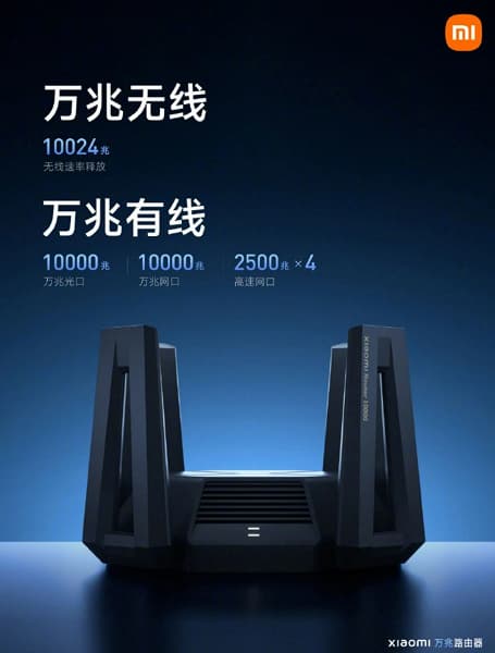 Xiaomi представила свой лучший роутер – Xiaomi 10 Gigabit Router